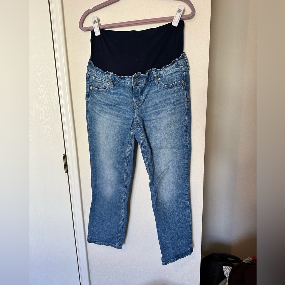 Gap Cheeky Straight Maternity Jeans